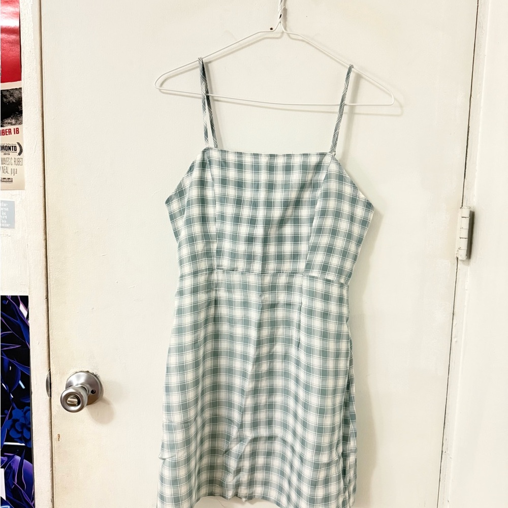 LA Hearts Plaid Dress NWT